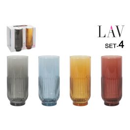 Set de 4 Vasos Tokyo 395 cc - Colores Variados - LAV (6 Cajas) Precio: 32.99000023. SKU: B1AJ3TKH6K