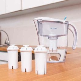 Jarra Filtrante Cecotec H2ONature 2400 Active Transparente 1,4 L Jarra Filtrante Cecotec H2ONature 2400 Active Transparente 1,4 L