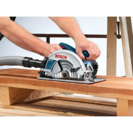 Bosch GKS 190 Professional Sierra Circular de Mano 1400W, Disco 19cm, Profundidad Corte 7cm