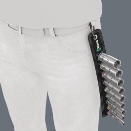 Wera Belt B Deep 1 Juego de Vasos de Impacto 3/8"