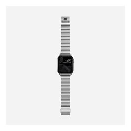 Nomad NM1A4HSXS0 Strap Acero Inoxidable Plata V2 para Apple Watch Series 7, 6, SE y anteriores modelos - 42/44/45/49mm