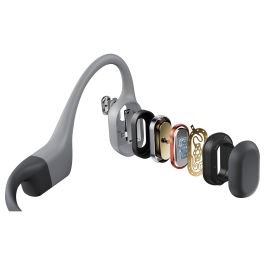 Shokz Auriculares Inalámbricos OpenSwim Pro S711 para Deportes, Conducción Ósea, Gris, 9h Autonomía