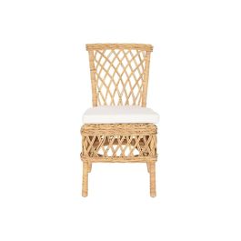 Silla Balines DKD Home Decor Natural Blanco 58 x 90 x 47 cm