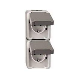 MERTEN MEG2329-8029 Schuko Doble Enchufe, Montaje Vertical, Color Gris Claro Precio: 43.56. SKU: B1HV42A9L4