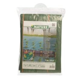 Nature Acolchado de Lona de Polipropileno HDPE 90g/m² Verde 1x10m - Mulch Paisaje con Tratamiento UV y Permeable
