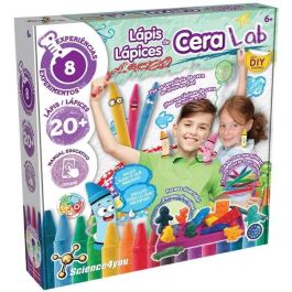 Juego fabrica de ceras con 8 experimentos ¡tu eliges la forma y color! 38x30x6 cm
