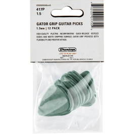 Dunlop Pack 12 Púas Gator Grip - 1,50Mm