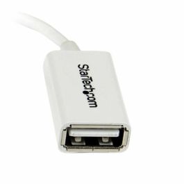 Cable Micro USB a USB Startech UUSBOTGW Blanco Cable Micro USB a USB Startech UUSBOTGW Blanco