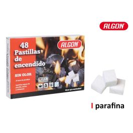 Pastilla Fuego Parafina Sin Olor 48 Piezas Algon Bbq (24 Unidades) Precio: 31.69000043. SKU: B1FW4H7GVF