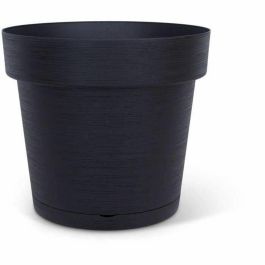 Garden ID 08311869 Maceta de reserva de agua Glamour Antracita 40 cm Superficie granulada Interior/Exterior
