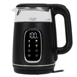 Hervidor Adler AD 1305bs Negro Plateado 2200 W 1,7 L