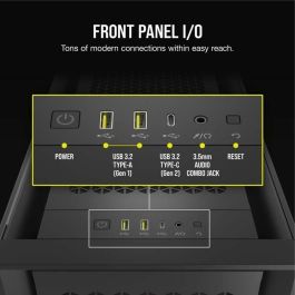 Caja Semitorre ATX Corsair Negro