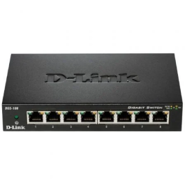 D-Link Switch DGS-108 8 Puertos Gigabit Ethernet 10/100/1000 RJ-45 Precio: 29.58999945. SKU: S7809772