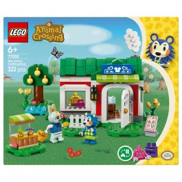 LEGO Animal Crossing Tienda Ropa Hermanas Manitas 77055 Set de Construcción para Niños y Niñas +6 Años con Minifiguras de Pili y Ariel