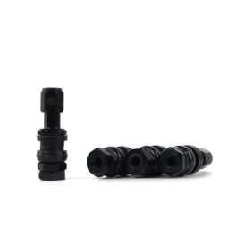 Válvula OMP Negro Aluminio 4 uds Válvula OMP Negro Aluminio 4 uds