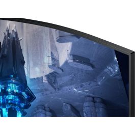 Samsung LS32BG750NPX Monitor Gaming 32" 4K UHD 165Hz 1ms Mini-LED Quantum HDR 2000 Curvo 1000R G-Sync Compatible FreeSync Premium Pro Negro