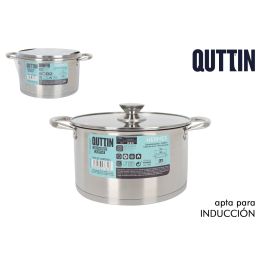 Cacerola Hermes 24 cm (5.5L) Acero Inoxidable con Tapa - Inde (4 Unidades) Precio: 73.68999946. SKU: B1FVGK939Y