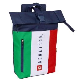 Mochila para Portátil Benetton Flag Azul marino 28 x 42 x 13 cm Precio: 22.49999961. SKU: B162NXZZX3