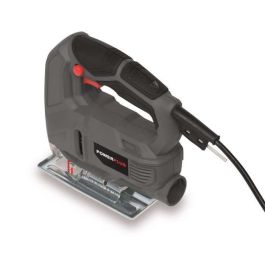 Powerplus POWE30010 Sierra de calar 450 W, 3000 rpm, corte madera 55 mm, plástico 5 mm, ángulo ajustable 90°/45° Powerplus POWE30010 Sierra de calar 450 W, 3000 rpm, corte madera 55 mm, plástico 5 mm, ángulo ajustable 90°/45°