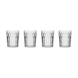 La Mediterranea Set 4 Vasos Chupitos de Cristal 63 ml Colección Phasai, Ø5x6 cm, ideal para licores y degustaciones (24 Cajas)