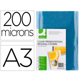 Tapa De Encuadernacion Q-Connect Pvc Din A3 Incolora 200 Mc Caja De 100 Unidades Precio: 28.78999948. SKU: B1FGEEL2MN