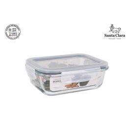 Fiambrera rectangular con tapa hermética 17.5 x 13 cm - Santa Clara (6 Unidades) Precio: 39.5791. SKU: B1446XGS9A