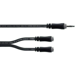 Cordial Cable Y Mini-Jack Estéreo/2 Mini-Jacks Estéreo Hembra 30 Cm Precio: 10.89. SKU: B1B8QNTRQR