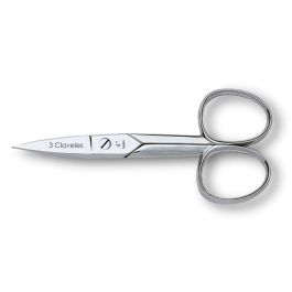 Tres Claveles Tijera Uñas Recta 4" Acero Carbono Forjado en Caliente para Manicura Profesional Precio: 11.49999972. SKU: B17RKZB29N