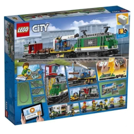 LEGO Tren de Mercancías 60198 Juego de Construcción, 1226 Piezas