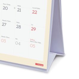 Calendario (2026) Finocam Sobremesa Triangular Design Mensual Para Escribir 190X190