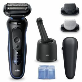 Braun BRA8700216647229 Afeitadora Eléctrica Serie 5 Negra y Azul - Batería 50 min, Carga Rápida 5 min Precio: 176.68999953. SKU: B1JE3B2Y5M