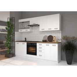 Mueble para horno ATLAS - Decoración blanca - L60cm - Se vende sin encimera Mueble para horno ATLAS - Decoración blanca - L60cm - Se vende sin encimera