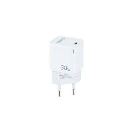 Cargador de Pared GaN TooQ TQWC-GANPD30WT/ 1xUSB Tipo-C/ 30W Precio: 11.49999972. SKU: S0236049