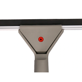 Q-connect Limpiacristales Industrial Mango de Acero Hoja Plástico 40 cm Ancho