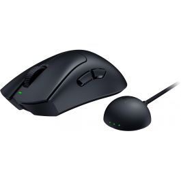 Razer DeathAdder V4 Pro Ratón Óptico RF Wireless + USB Type-A 45000 DPI Negro Mano Derecha
