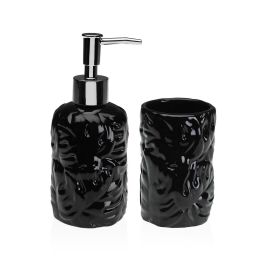 Set de Baño Versa Negro Dolomita 6,8 x 17 x 6,8 cm Set de Baño Versa Negro Dolomita 6,8 x 17 x 6,8 cm Precio: 7.49999987. SKU: B14JP9W9WL