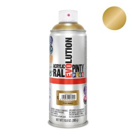Pinty Plus Pintura en spray Evolution 520 cc P151 Oro - Esmalte metalizado, Oro rico pálido