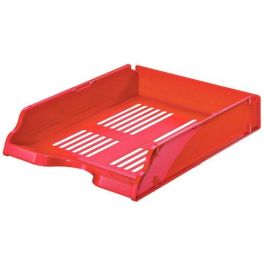 Esselte Bandeja Sobremesa Plástico Transit Vertical Rojo Vívido 260x76x336 mm para Documentos - Robusta y Apilable Precio: 11.88999966. SKU: B1HZ5XZS5L