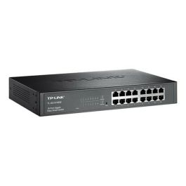 Switch de Armario TP-Link TL-SG1016DE RJ45 32 Gbps Negro Switch de Armario TP-Link TL-SG1016DE RJ45 32 Gbps Negro