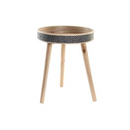 DKD Home Decor Bandeja Decoración Colonial de Madera Colores Natural y Negro 41x50x41 cm Precio: 33.7900002. SKU: S3040740