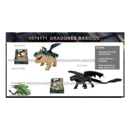 Dragones básicos 20.32x17,78x7,59 cm - modelos surtidos Dragones básicos 20.32x17,78x7,59 cm - modelos surtidos