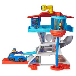 Spin Master 6065500 Patrulla Canina Core Lookout Tower - Torre de Control, Centro de Mando, Lanzador de Vehículos +3 Años