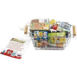 Klein KLE4009847072023 - Juguete Tienda de Comestibles, Cesta de Compras de Metal con Cajas de Comida Simuladas Precio: 26.79000016. SKU: B18FY892GL