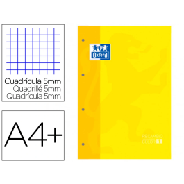 Oxford Recambio Color 1 Din A4+ 80 Hojas 90gr Cuadro 5mm 4 Taladros Amarillo Precio: 6.50000021. SKU: B1ALL8RK52