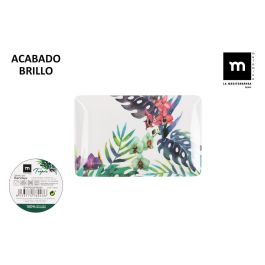 La Mediterranea Bandeja Melamina Tropic 20 cm x 13 cm x 2 cm Brillo (24 Unidades) Precio: 36.68999994. SKU: B13ENA5288