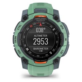 Garmin Instinct 3 AMOLED (45mm) twilight/neo tropic Reloj Inteligente GPS para Deporte con Pantalla AMOLED Táctil Unisex