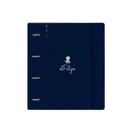 Carpeta de anillas El Pulpo Azul marino 27 X 32 X 4 cm Precio: 13.78999974. SKU: B1KJ86S3ZJ
