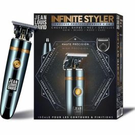Jean Louis David Infinite Styler Recortadora de Barba y Cabello Multifunción, Batería Litio, 60 min Autonomía, Cabezal Lavable, Uso con/sin Cable Precio: 64.6900001. SKU: B1AL7YTYBZ