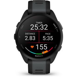 Garmin Forerunner 165 Music 43 mm GPS Pantalla AMOLED Negro Smartwatch Deportivo