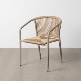 Silla Apilable Aluminio-Rattán Pe 57 X 60 X 77,50 cm